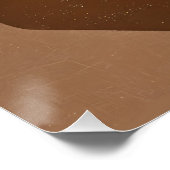Subtiel Geometrisch Ritme Perfect Poster (Hoek)