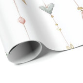 Subtiel hangend Ornament Cadeaupapier (Rol Hoek)