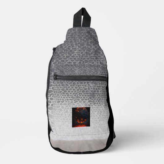 Subtiel patroon met 3D AMOLED-ontwerp - Sling Bag (Voorkant)