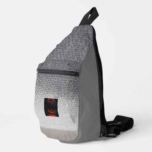 Subtiel patroon met 3D AMOLED-ontwerp - Sling Bag (Rechterhoek)