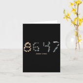 Subtiel verzet tegen Trump 8647 3 Kaart (Gele Bloem)