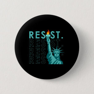 Subtiel verzet tegen Trump Ronde Button 5,7 Cm