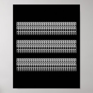 Subtiele 67 Zes Zeven Brainrot Verborgen Bericht G Poster