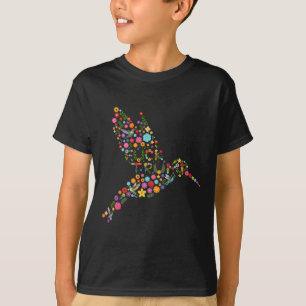 Subtiele anti-Trump bloemenkolf verborgen boodscha T-shirt