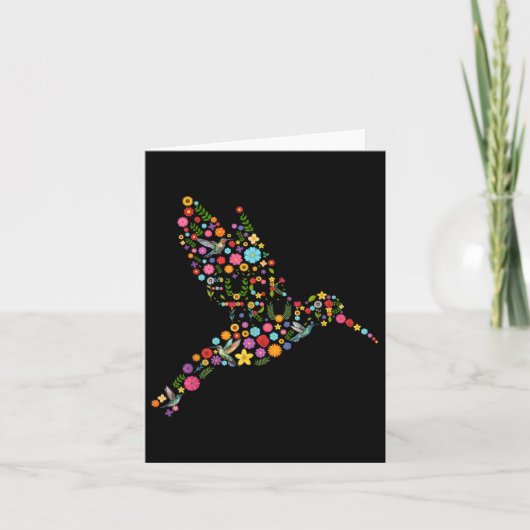 Subtiele anti-Trump bloemenkolfverborgen boodschap Kaart (Voorkant)