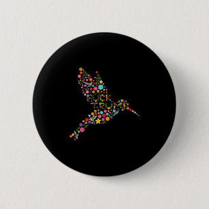Subtiele anti-Trump bloemenkolfverborgen boodschap Ronde Button 5,7 Cm