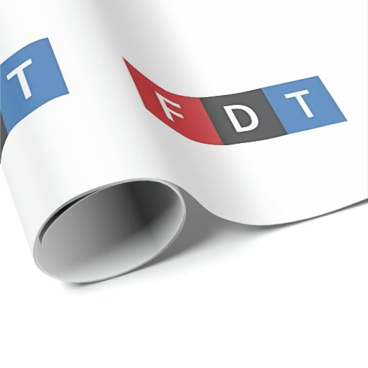 Subtiele anti-Trump FDT anti-Maga Democraten Cadeaupapier (Rol Hoek)