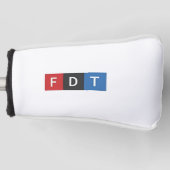 Subtiele anti-Trump FDT anti-Maga Democraten Golfheadcover (Voorkant)