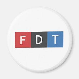 Subtiele anti-Trump FDT anti-Maga Democraten Magneet
