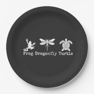 Subtiele Anti-Trump FDT Anti-Maga Kikkerschildpad Papieren Bordje