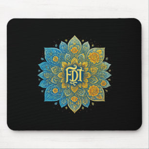 Subtiele Anti-Trump Mandala Design Feministisch Sh Muismat