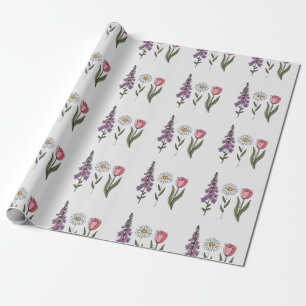 Subtiele Anti-Trump - Vingerhoedskruid Tulp Tulipa Cadeaupapier