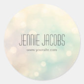 Subtiele Bokeh Stickers (Voorkant)