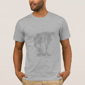 Subtiele bomen t-shirt (Voorkant)