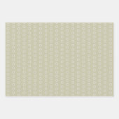 Subtiele cirkels inpakpapier vel (Voorkant)