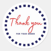 Subtiele Dankbaarheids Cirkel Bedankt Labels (Voorkant)
