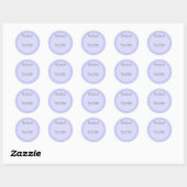 Subtiele Floral U Pick Kleur/Eten & Opslag Labels (Vel)