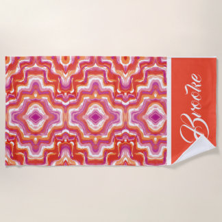 Subtiele gemeenschap Lesbische Pride vlag strand h Strandlaken