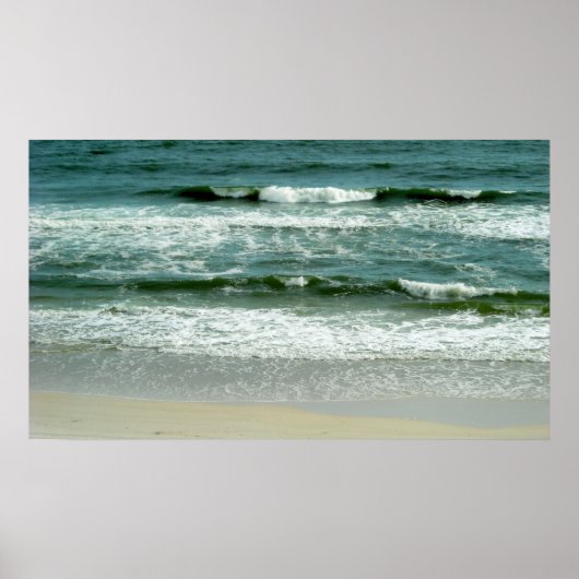 Subtiele golven poster (Voorkant)