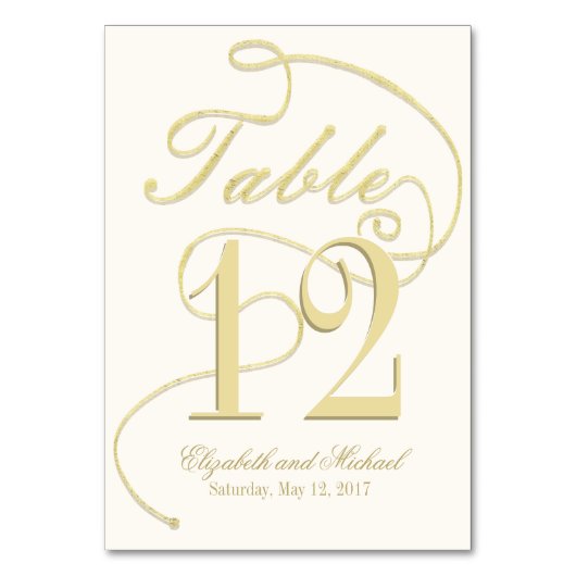 Subtiele Gouden Kalligrafie Glitter Kaart (Achterkant)