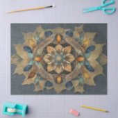 Subtiele kleur Mandala decoupage Tissuepapier (Craft)
