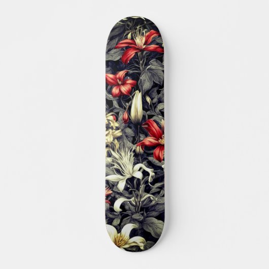 Subtiele kleur Wild Honeysuckle Print Persoonlijk Skateboard (Voorkant)