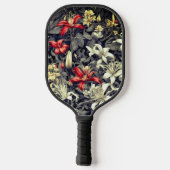 Subtiele kleur Wild Honeysuckle Print Pickleball Paddle (Achterkant)