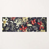 Subtiele kleur Wild Honeysuckle Print Yogamat (Voorkant (horizontaal))