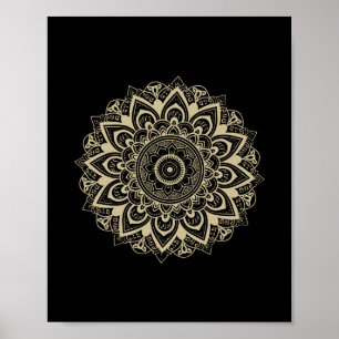 Subtiele Mandala 8647 Weersta Anti Trump Feministe Poster