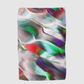 Subtiele of kleurrijke extravagantie in een virtue golfhanddoek (Voorkant)