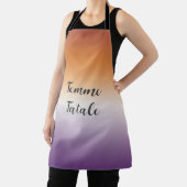 Subtiele Pride Lesbische vlag Custom Schort (Insitu)