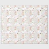 Subtiele rode en groene Stippen Cadeaupapier (Vlak)