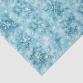 Subtiele sneeuwvlokken tissuepapier (Detail)