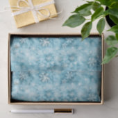 Subtiele sneeuwvlokken tissuepapier (Geschenk)