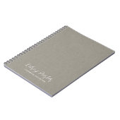 Subtiele Textuur  Notitieboek (Linkerzijde)