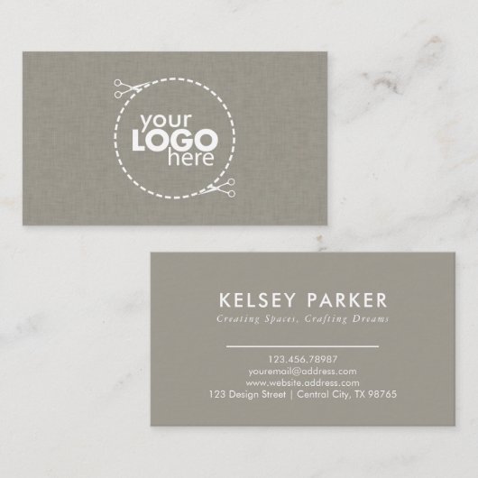 Subtiele Textuur  Visitekaartje (Voorkant / Achterkant)