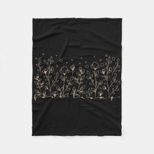 Subtiele vintage anti Trump Fleece Deken