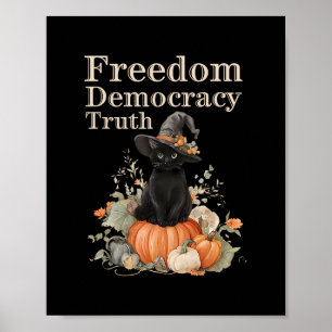 Subtiele Weerstand Trump Vrijheid Democratie Waarh Poster