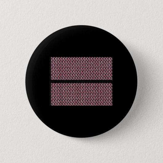Subtle 67 Six Seven Brainrot Hidden Message Gen Al Ronde Button 5,7 Cm (Voorkant)