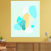 Subtle abstracte compositie Stretched Canvas Afdru (Insitu (Woonkamer))