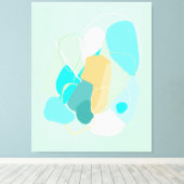 Subtle abstracte compositie Stretched Canvas Afdru (Insitu (Houten vloer))