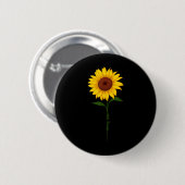 Subtle Anti Trump Shirt Zonnebloem Ronde Button 5,7 Cm (Voorkant /achterkant)