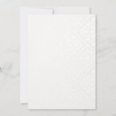 Subtle Arabic Calligraphy Ramadan Iftar Invitation Kaart (Achterkant)
