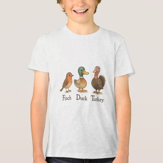 Subtle Bird Anti Trump Shirt Retro Vogelvink Eend (Voorkant)