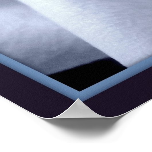 Subtle Blues Poster (Hoek)