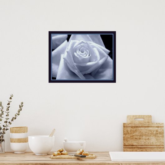 Subtle Blues Poster (Keuken)