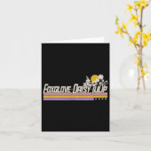 Subtle Boho Flowers Trump verzet zich tegen Shirt Kaart (Gele Bloem)