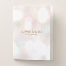 Subtle Bokeh Event Party Planner