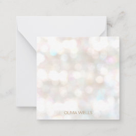 Subtle Bokeh Notitiekaartje