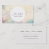 Subtle Bokeh Visitekaartje (Voorkant / Achterkant)